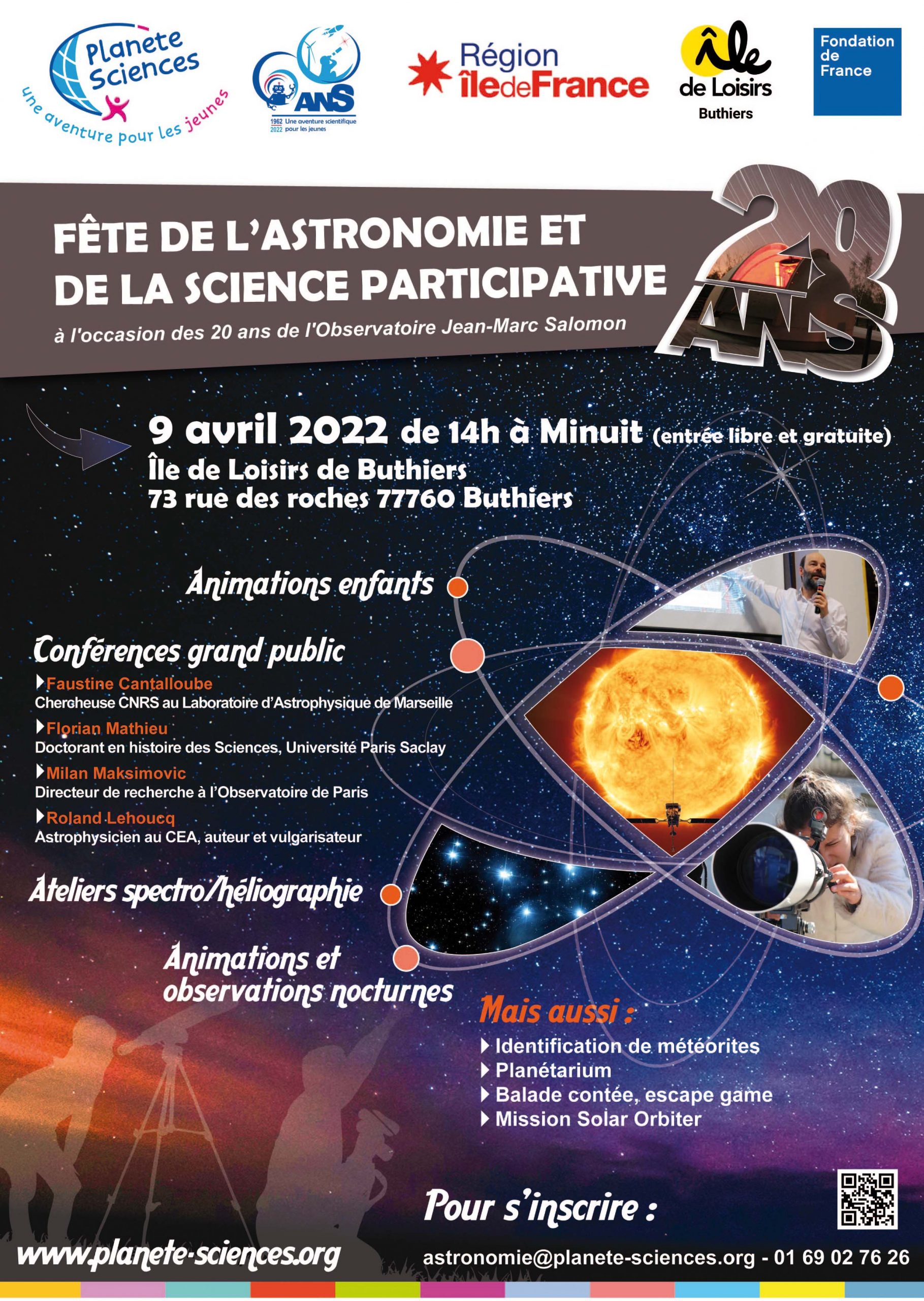 Conférence dans le cadre d'une Fête de l'Astronomie et de la