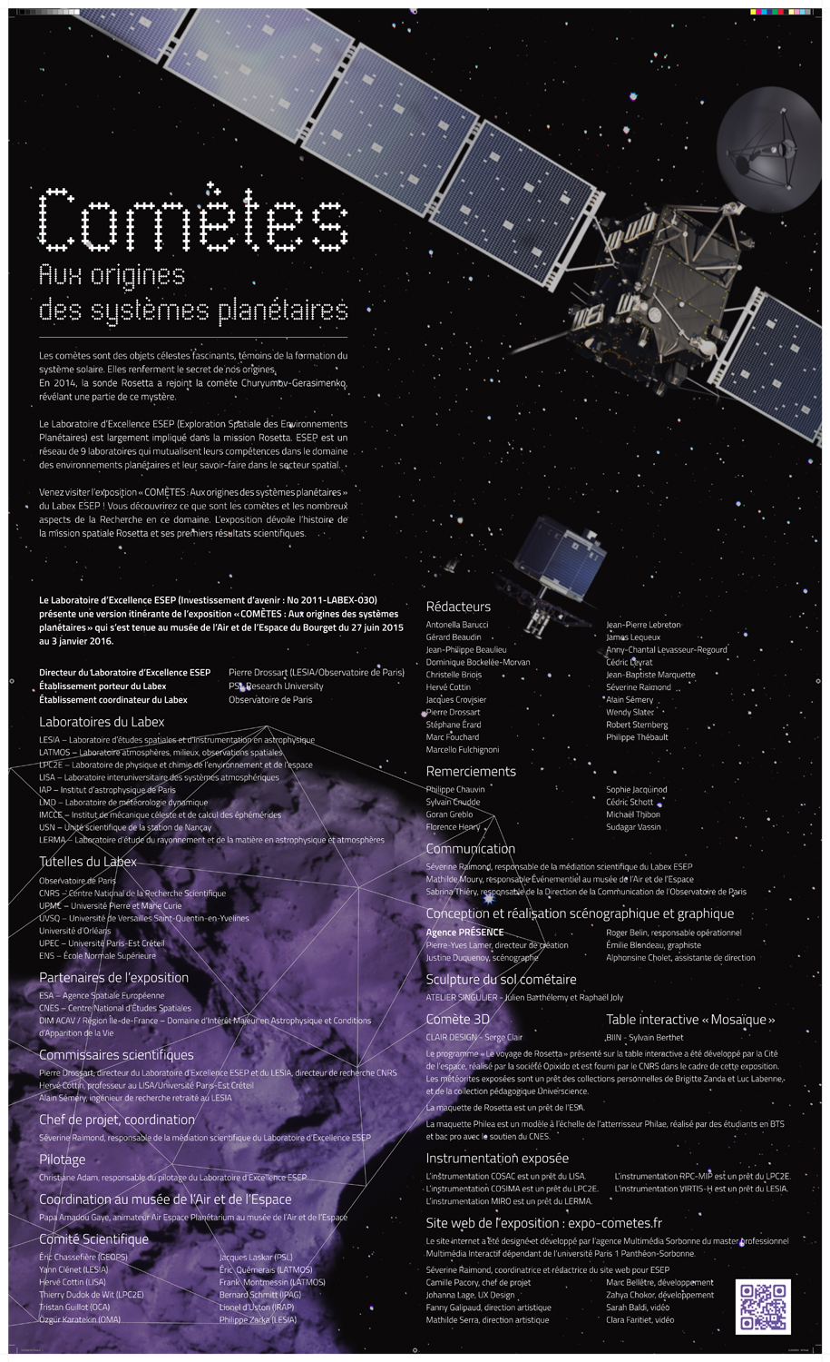 Poster Planétaires dans l'espace