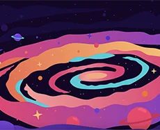 Observatoire de Paris - PSL wishes you a Happy New Year 2024