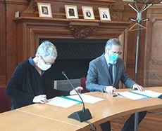Signature of a scientific partnership agreement with Universcience