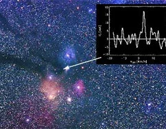 First detection of molecular oxygen in the interstellar medium