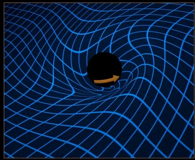 The fastest star in the Milky Way orbits so close to our supermassive black hole that it feels its rotation