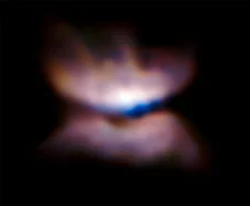 SPHERE reveals the beginnings of the formation of a planetary nebula