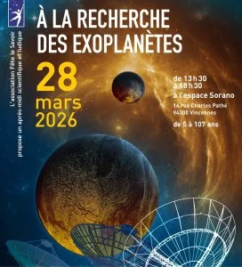 Fête le Savoir 2026 : à la recherche des exoplanètes