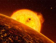 First Solid Evidence for a Rocky Exoplanet