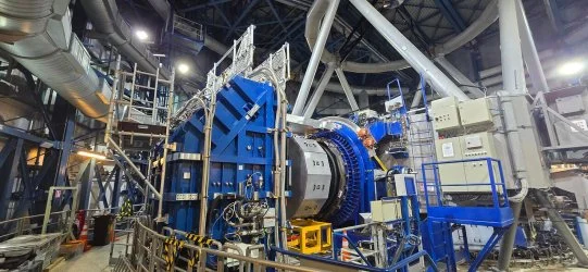 First light for the VLT's MOONS spectrograph in Chile