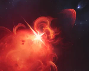 Première observation d'une “tempête” stellaire