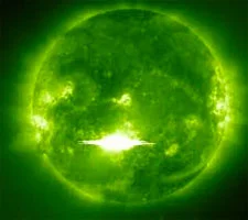 The first major solar X-flare since 4 years