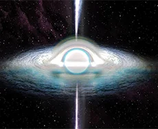 Trous noirs, trous blancs et trous de ver : entre science et science-fiction