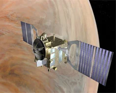 Insertion en orbite de Venus Express le 11 Avril 2006, et premières images du pole sud
