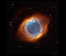 Atomic hydrogen from circumstellar shells around AGB stars