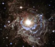 Light echoes from a Cepheid star yield its distance