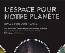 Space for our Planet space solutions for a sustainable world