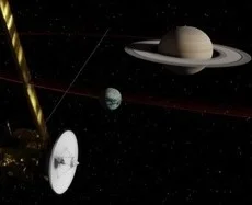 Titan is moving away from Saturn 100 times faster than expected