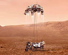 Live the landing of Perseverance, the new Martian astromobile!