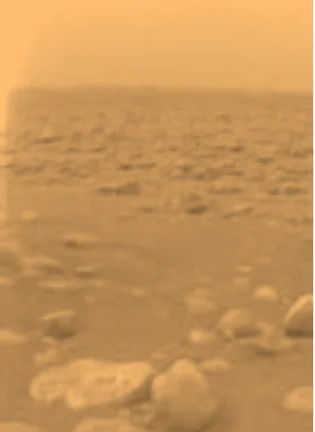 Une signature spectrale inconnue révélée à la surface de Titan et de Pluton