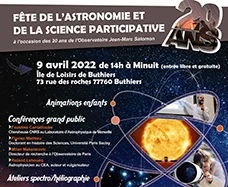 Conférence dans le cadre d'une Fête de l'Astronomie et de la Science participative