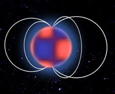 First discovery of a magnetic delta Scuti star