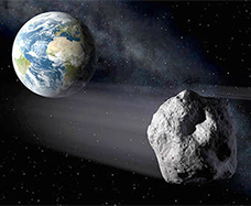 April 19th 2017: surprise visit of a large asteroid!