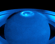 Energetic lightshow at Saturn's north pole