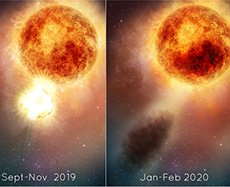 A slow recovery for the star Betelgeuse