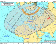 The Paris Observatory informs you about the total solar eclipse of March 20, 2015