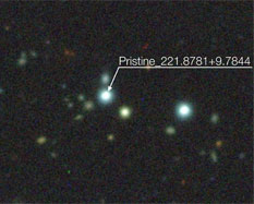 Discovery of a second non-carbon star in the Galaxy