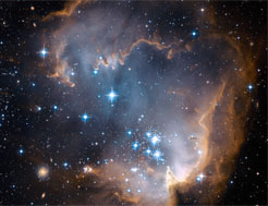Is the Sagittarius dwarf galaxy a debris of the Large Magellanic Cloud?