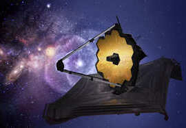 A young planetary system revealed by one of the JWST coronagraphs